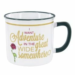Buy ⌛ Disney Coffee Mug - Belle - Adventure In The Great Wide Somewhere 🌟