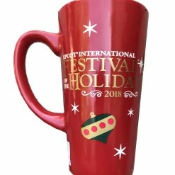Discount 💯 Disney Coffee Mug - Epcot 2018 Festival Of The Holidays 🔥