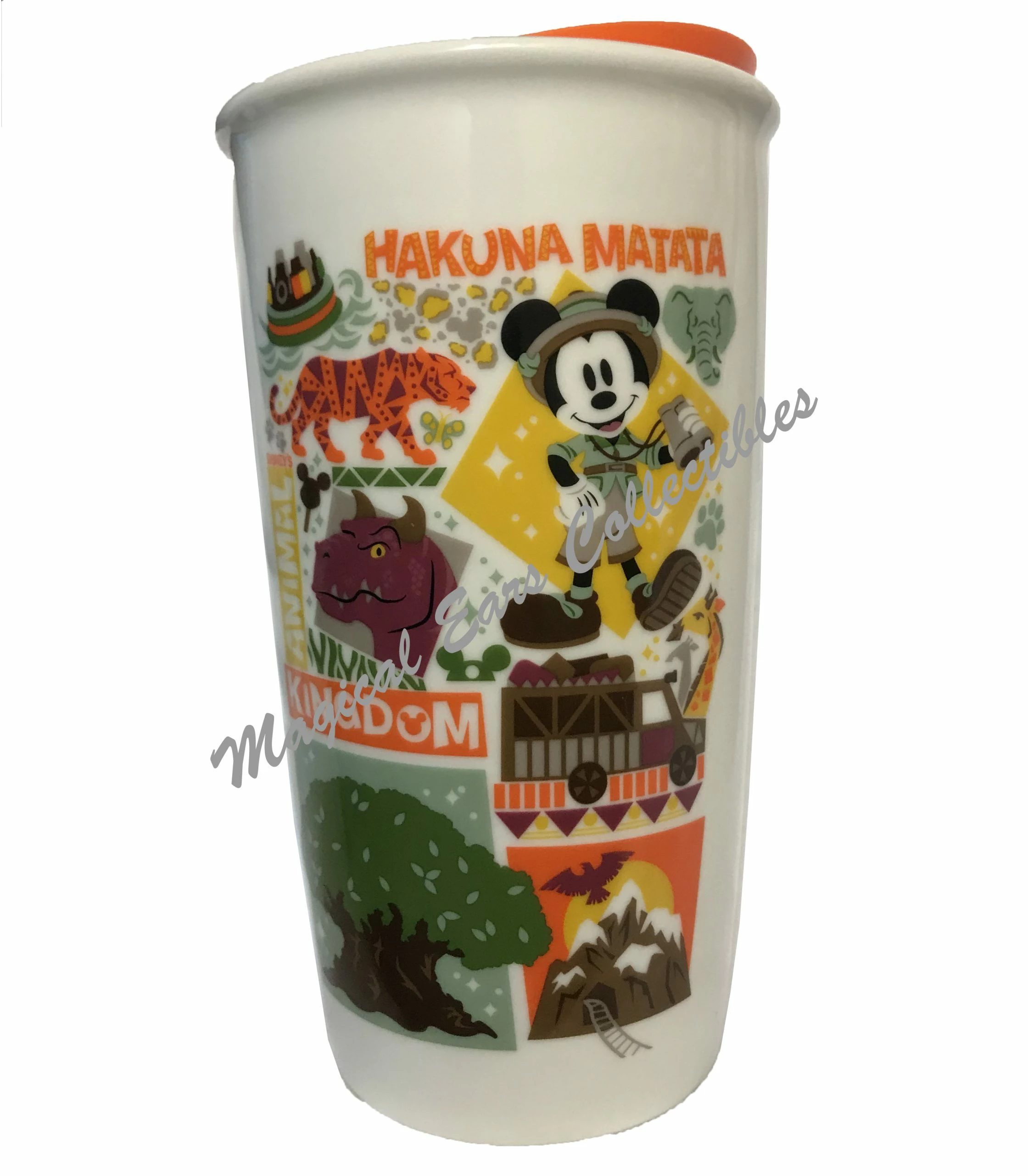 New ✔️ Disney Travel Tumbler - Starbucks - Animal Kingdom Park Icons 🎁 1 New ✔️ Disney Travel Tumbler - Starbucks - Animal Kingdom Park Icons 🎁