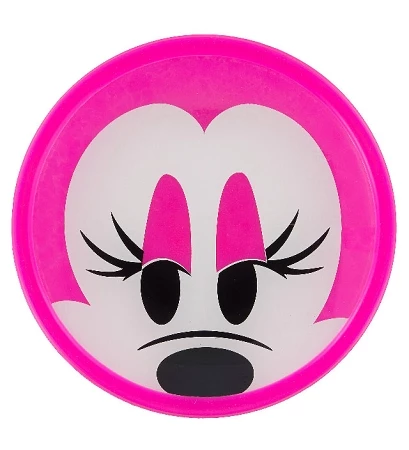 Promo ๐ฅ Disney Glass Plate - Minnie Mouse With Silicone Cover โ 1 Promo ๐ฅ Disney Glass Plate - Minnie Mouse With Silicone Cover โ