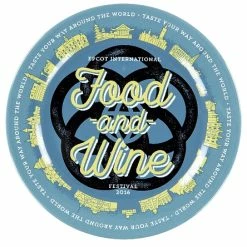 Best reviews of 😀 Disney Dessert Plate - Epcot Food And Wine Festival 2016 - Logo 😀