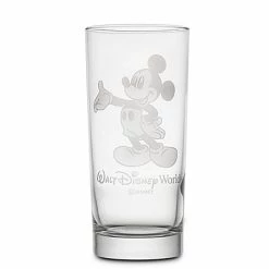 Budget 😀 Disney Arribas Glass Tumbler - Mickey Mouse - Personalizable 😉