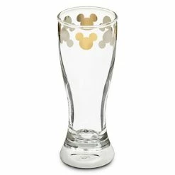 Hot Sale 😍 Disney Shot Glass - Etched Mickey Mouse Icon - Silver & Gold 😍