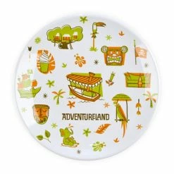 Brand new 🌟 Disney Dessert Plate - Magic Kingdom - Adventureland Plate - 7'' ✔️