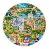 Flash Sale 😉 Disney Dinner Plate - Magic Kingdom Map Plate - 11" 💯