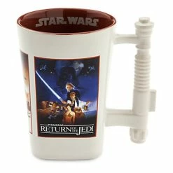 New ✔️ Disney Coffee Mug - Star Wars Saga Movie Poster 👏