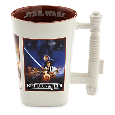 New ✔️ Disney Coffee Mug - Star Wars Saga Movie Poster 👏 1 New ✔️ Disney Coffee Mug - Star Wars Saga Movie Poster 👏