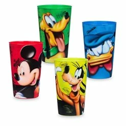 Best reviews of 🌟 Disney Plastic Cups Set - Mickey Mouse And Friends - Lenticular 🧨