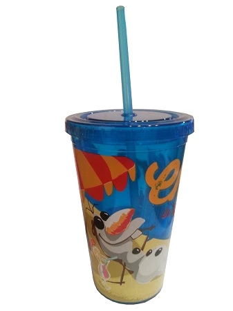 Cheap 🛒 Disney Tumbler With Straw - Frozen - Olaf 👍 1 Cheap 🛒 Disney Tumbler With Straw - Frozen - Olaf 👍