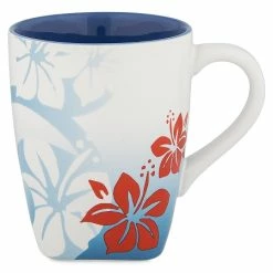 Brand new 🛒 Disney Coffee Mug - Mickey Mouse Hibiscus ⭐