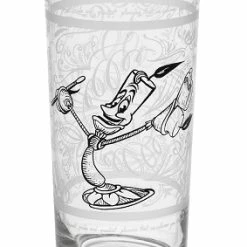 Outlet 🧨 Disney Glass Tumbler - Be Our Guest - Lumiere 👍