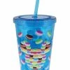Buy 😉 Disney Tumbler With Straw - Epcot Mickey Macarons 🔔