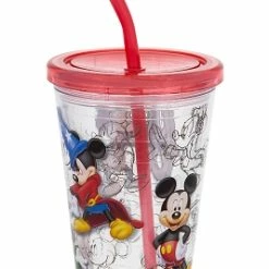 Best deal 💯 Disney Tumbler With Straw - Mickey Mouse Sketches ✔️