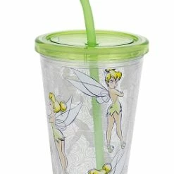 Deals 🧨 Disney Tumbler With Straw - Tinker Bell Poses 🥰