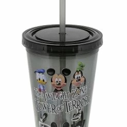 Top 10 🌟 Disney Tumbler With Straw - Tower Of Terror - Mickey And Friends 😉