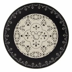 Best Sale 🤩 Disney Dinner Plate - Mickey Mouse Icons - Black And Cream 🤩