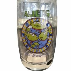 Promo ⌛ Disney Arribas Juice Glass - Aliens - Jeweled 🧨