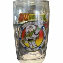 Hot Sale 👍 Disney Arribas Juice Glass - Buzz Lightyear - Jeweled ✔️