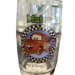 Best deal ✔️ Disney Arribas Juice Glass - Tow Mater - Jeweled 🥰