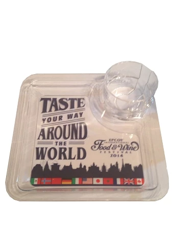 Best deal 😀 Disney Appetizer Plate - Epcot - Food And Wine Festival 2014 👍 1 Best deal 😀 Disney Appetizer Plate - Epcot - Food And Wine Festival 2014 👍