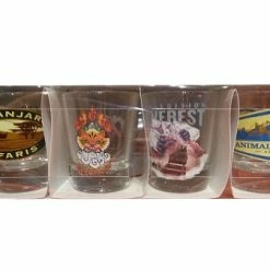 Budget 🥰 Disney Shot Glass Set - Animal Kingdom - Ride Attractions 🛒