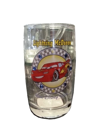 Outlet π Disney Arribas Juice Glass - Lightning McQueen - Jeweled β 1 Outlet π Disney Arribas Juice Glass - Lightning McQueen - Jeweled β
